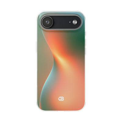 Radiant Contour · Lite Phone Case for iPhone ·  Orange