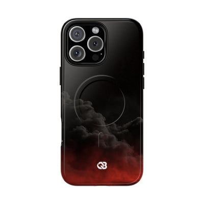 Crimson Fog Void · Tough 2.0 Magnetic Phone Case for iPhone · Black