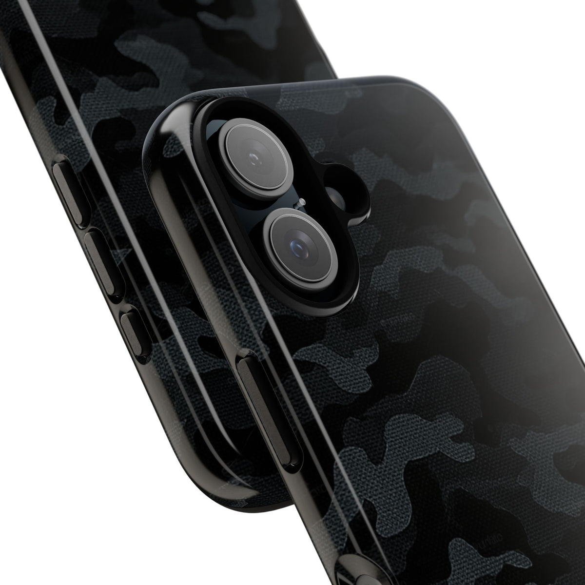 Blackout Urban Camo · Tough Phone Case for iPhone · Black