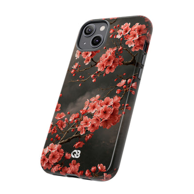Dark Sakura Nocturne · Tough Phone Case for iPhone · Black