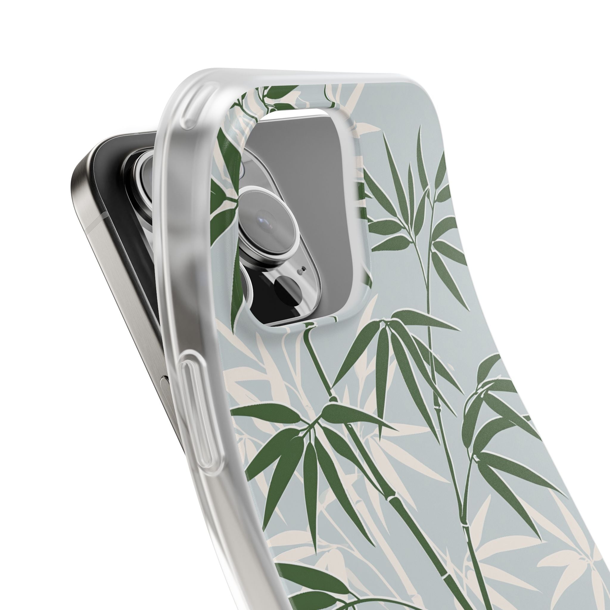 Green Lite Phone Case for iPhone - Kyoto Bamboo Canopy
