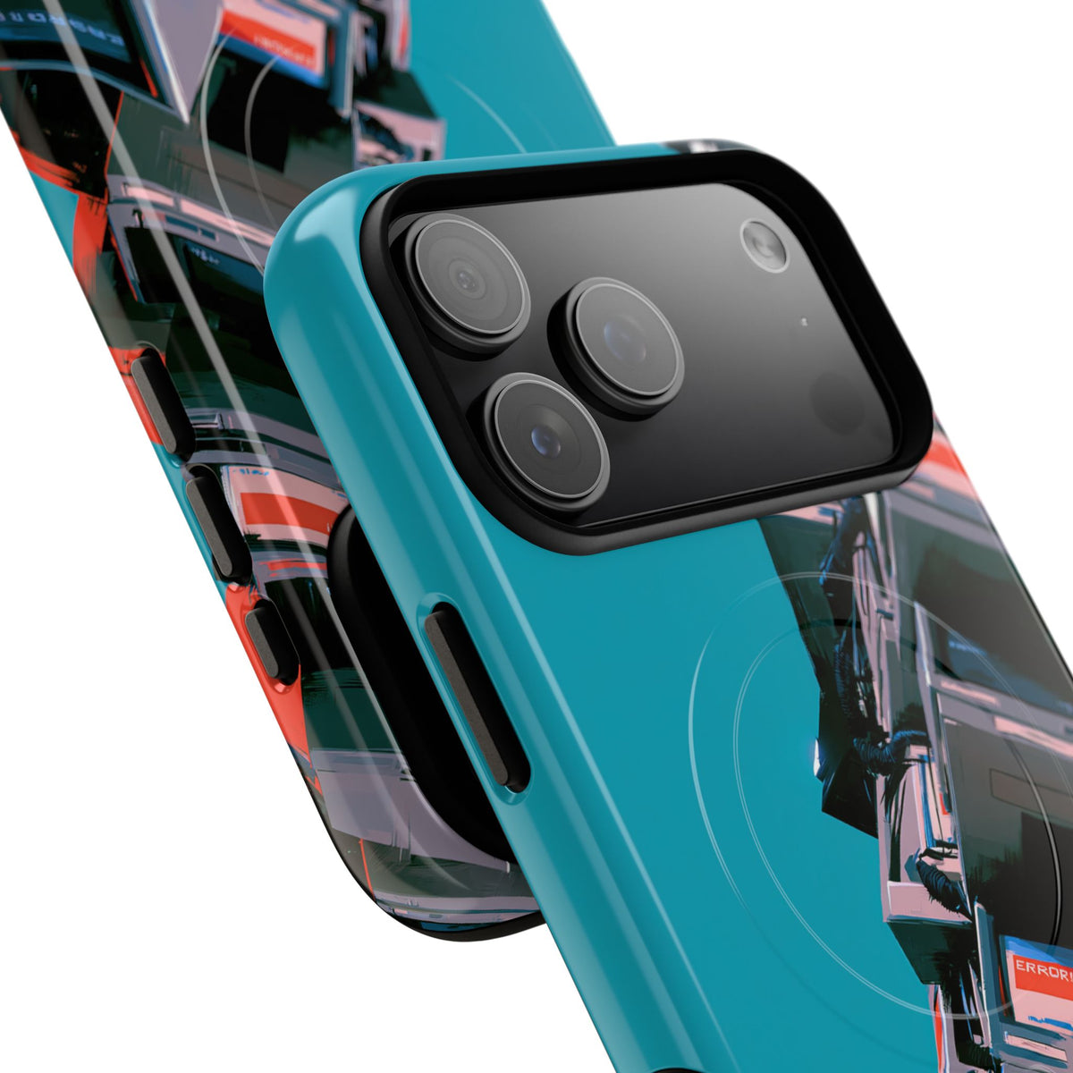 System Error Spire · Tough 2.0 Magnetic Phone Case for iPhone · Teal