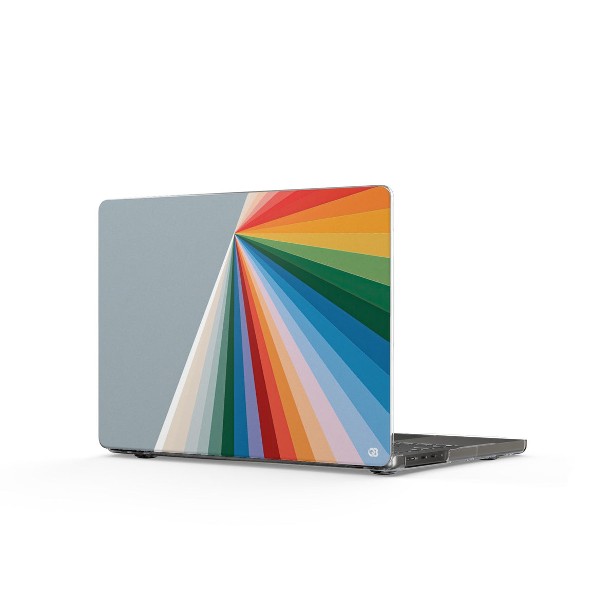 Prismatic Apex · Clear Hard Case for MacBook · Grey