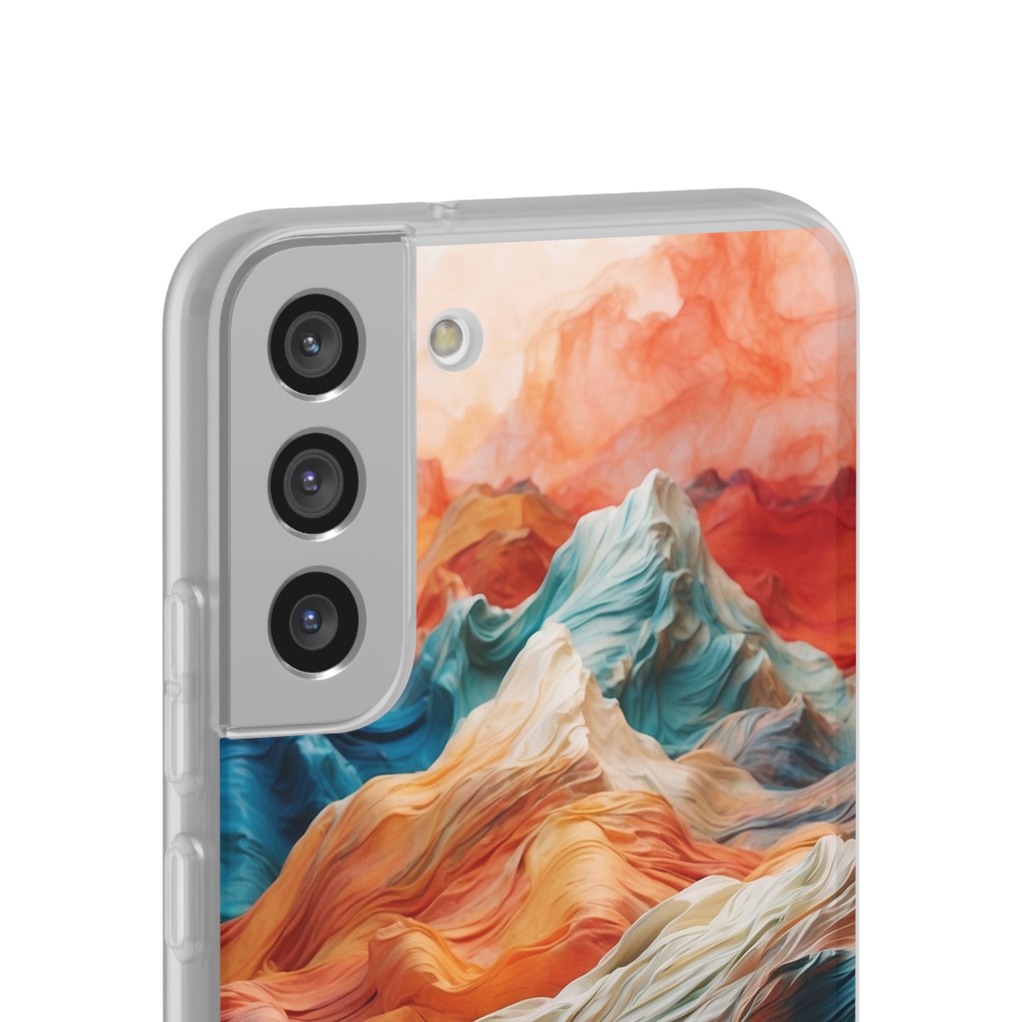 Molten Ridge Flow · Soft Phone Case for Samsung