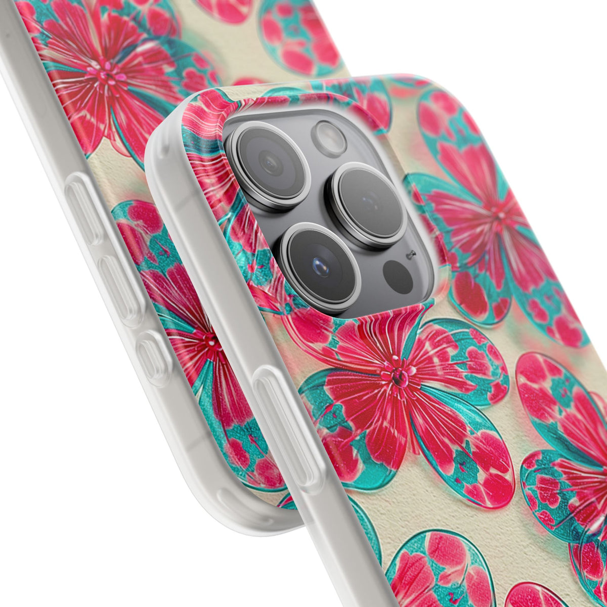 Lucite Jelly Bloom · Lite Phone Case for iPhone ·  Pink