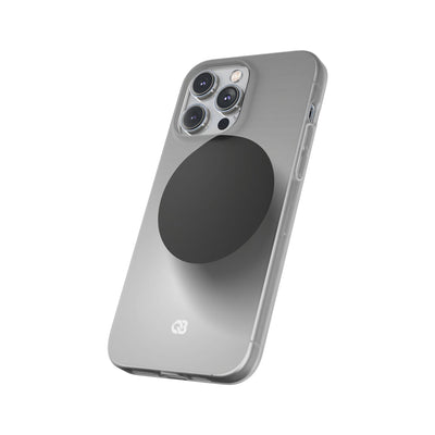 Grey Lite Phone Case for iPhone - Matte Onyx Sphere