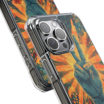 Radiant Peace Bloom · Impact etui na telefon dla iPhone · MagSafe