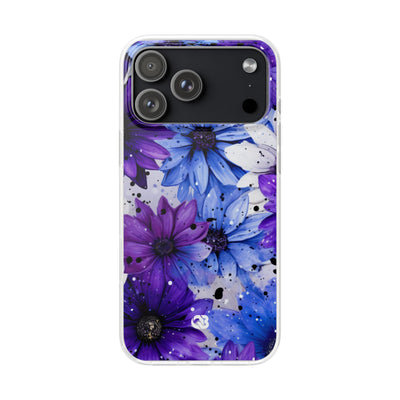 Ink Splatter Blooms · Soft Coque de téléphone pour iPhone