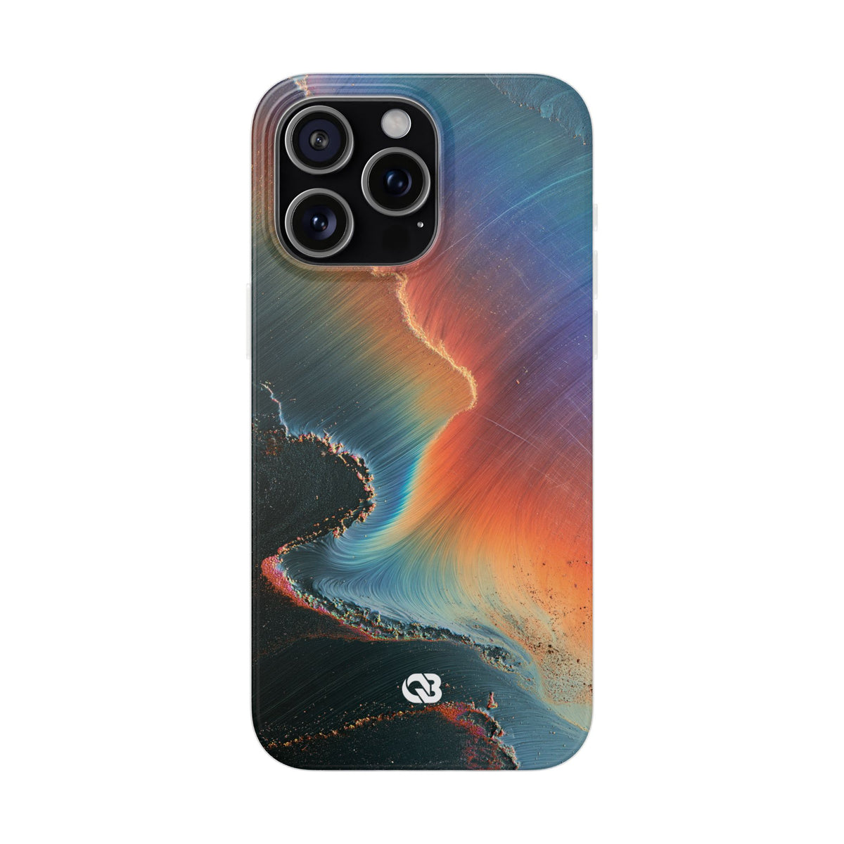 Prismatic Aura Shift · Lite Phone Case for iPhone ·  Blue