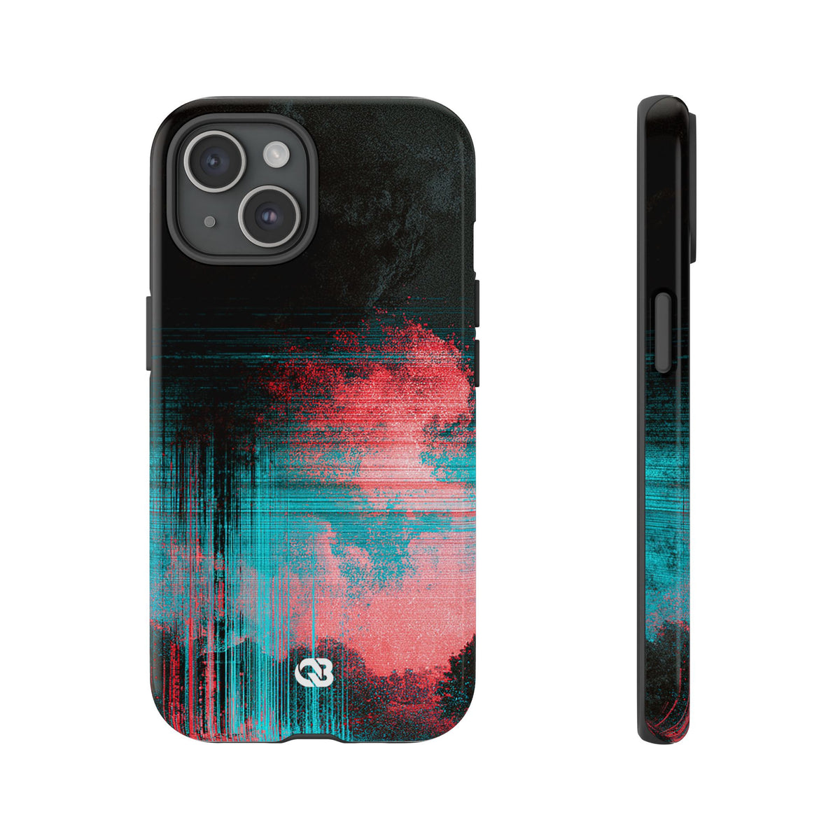 Digital Signal Drift · Tough Phone Case for iPhone · Black