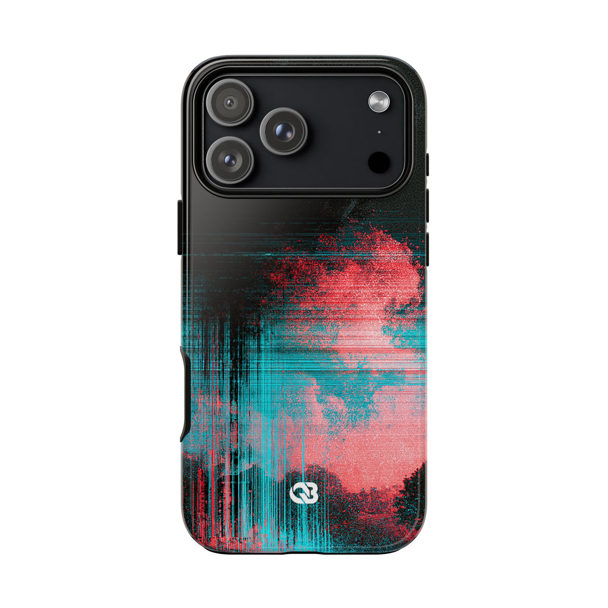 Digital Signal Drift · Tough Phone Case for iPhone · Black