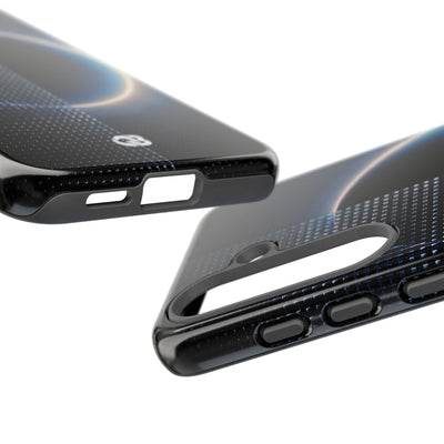 Luminous Meridian · Tough Phone Case for Samsung · Black