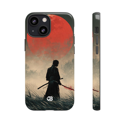 Crimson Moon Ronin · Tough Phone Case for iPhone · Red