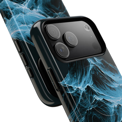 Nordic Frost Peak · Tough 2.0 Magnetic Phone Case for iPhone · Blue