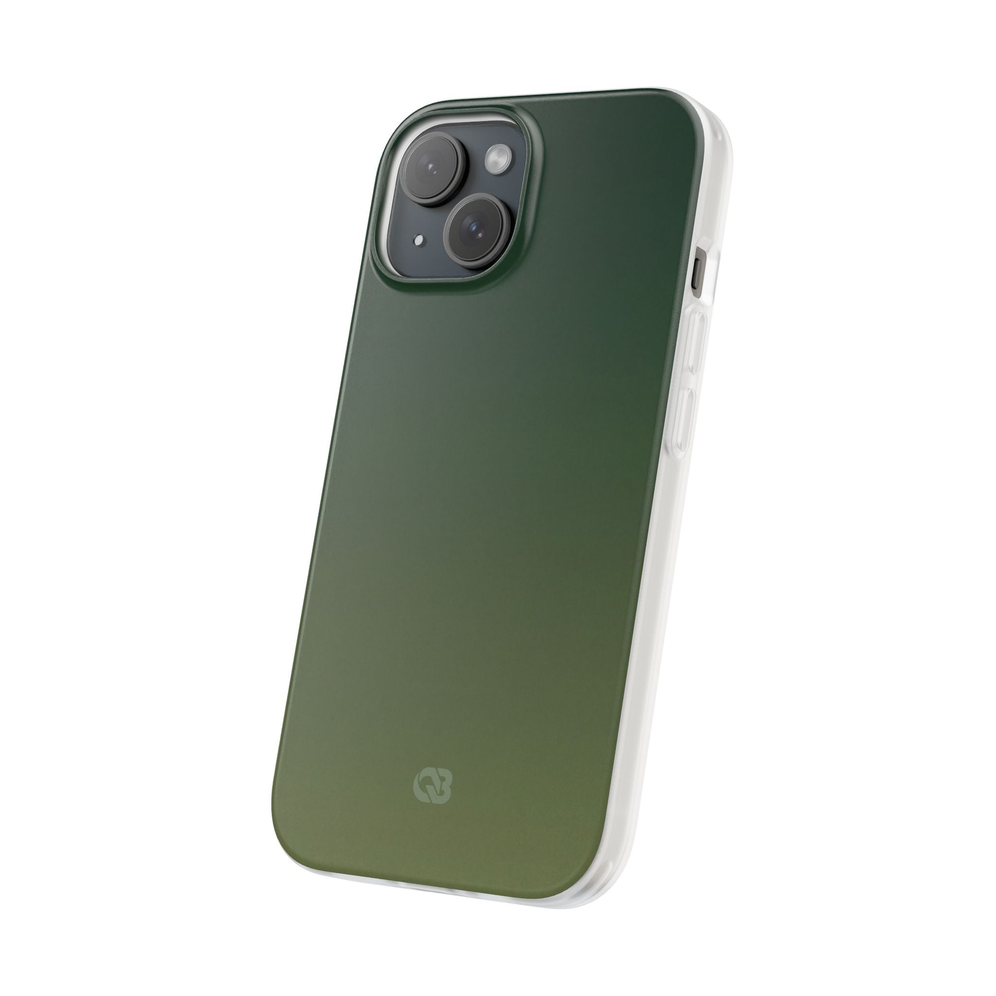 Green Lite Phone Case for iPhone - Shadow Moss Grain
