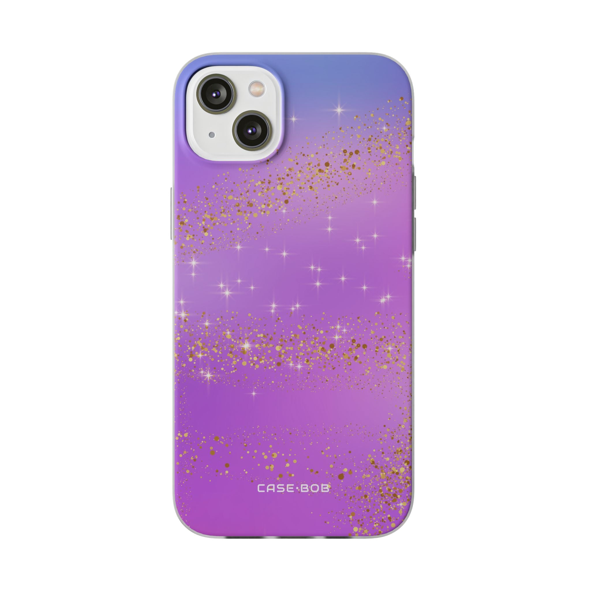 Golden Glide iPhone 14 Plus Case - Soft