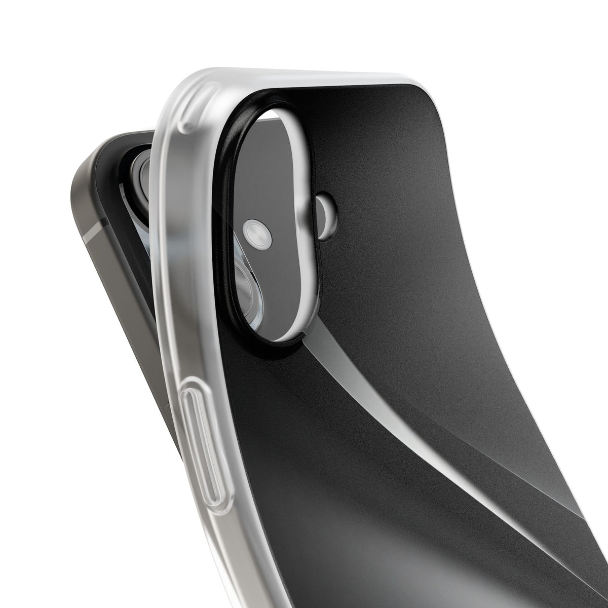 Obsidian Ridge · Lite Phone Case for iPhone ·  Black