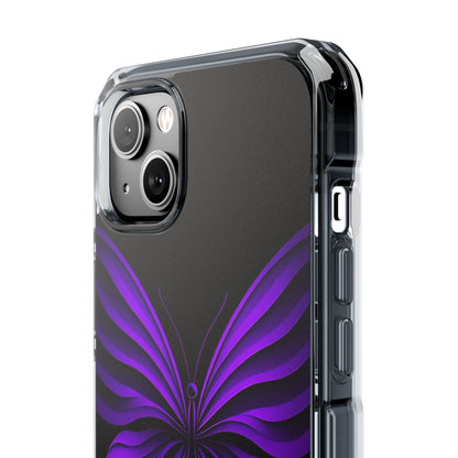 Violet Monarch iPhone 14 Plus Case - Impact