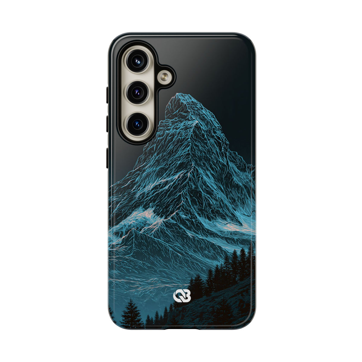 Glacial Alpine Peak · Tough Phone Case for Samsung · Blue