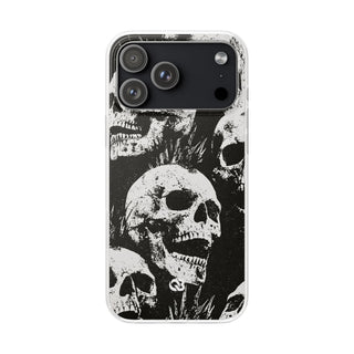 Punk Skull Riot · Lite Phone Case for iPhone ·  Black