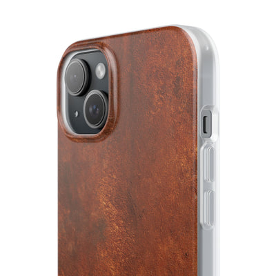 Orange Lite Phone Case for iPhone - Oxidized Iron Crust