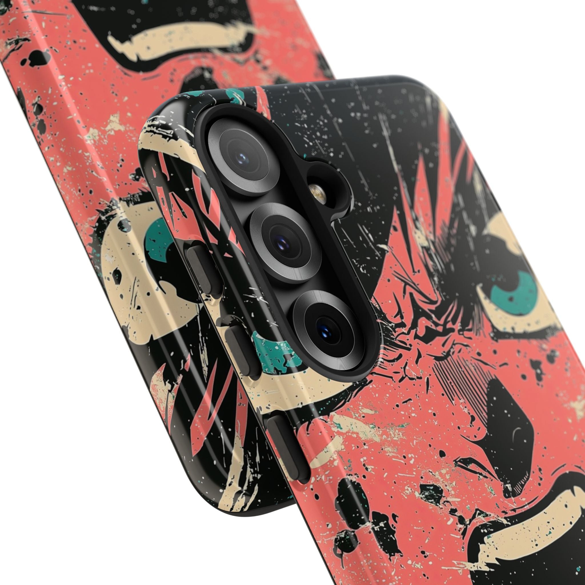 Schreiendes Gesicht Pink Samsung S25 Case - Tough