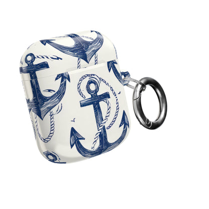 Blue Anchor Breeze - AirPods Case