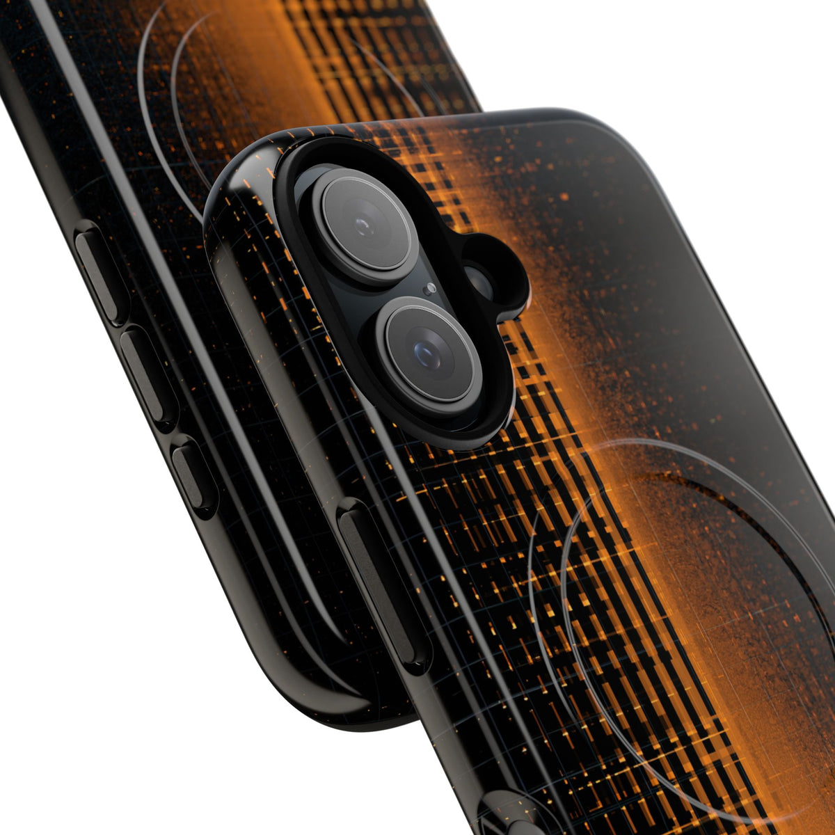 Amber Frequency · Tough 2.0 Magnetic Phone Case for iPhone · Orange