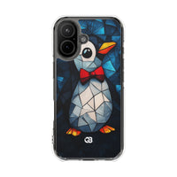 Mosaik-Fliege-Pinguin · Impact-Hülle · MagSafe