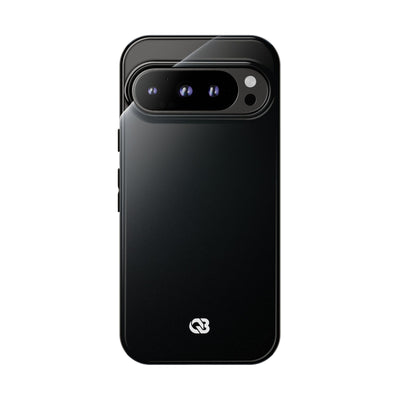 Black Tough Phone Case for Google Pixel - Obsidian Lunar Arch