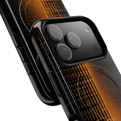Amber Frequency · Tough 2.0 Magnetic Phone Case for iPhone · Orange