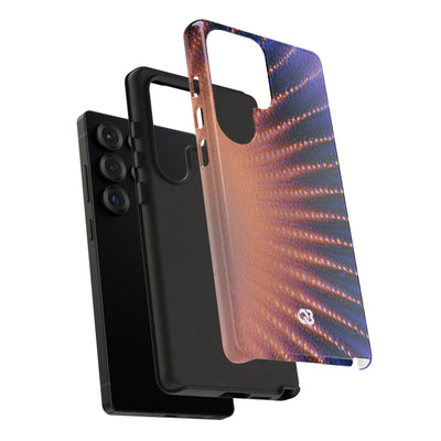 Luminous Aura Burst · Tough Phone Case for Samsung · Blue