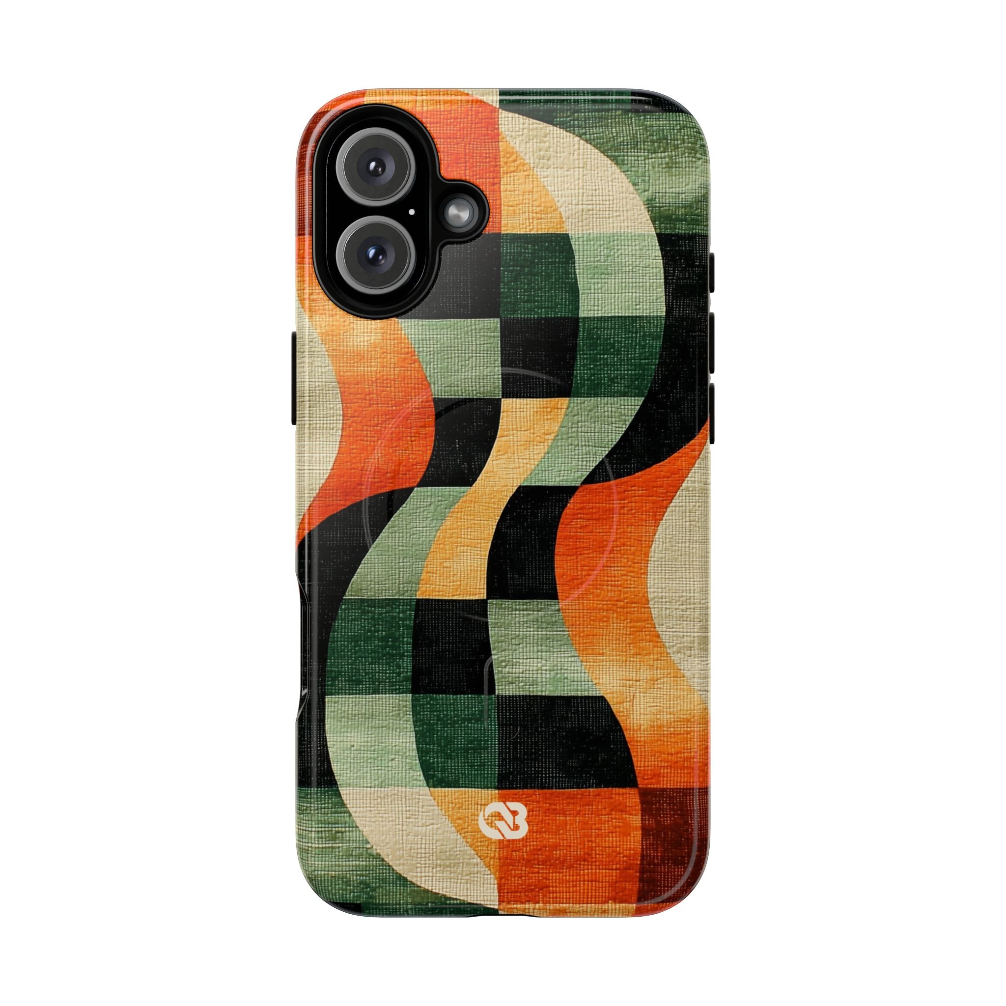 Burnt Orange Curve · Tough+ Phone Case for iPhone · Magsafe