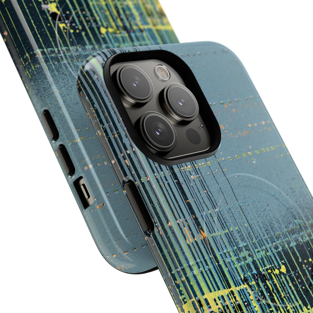 Acid Raster Circuit · Tough 2.0 Magnetic Phone Case for iPhone · Teal