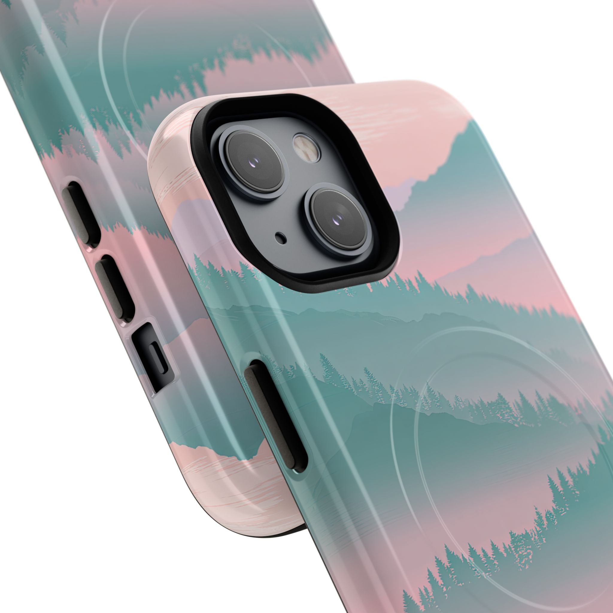 Teal Tough 2.0 Magsafe Phone Case for iPhone - Alpine Mist Teal