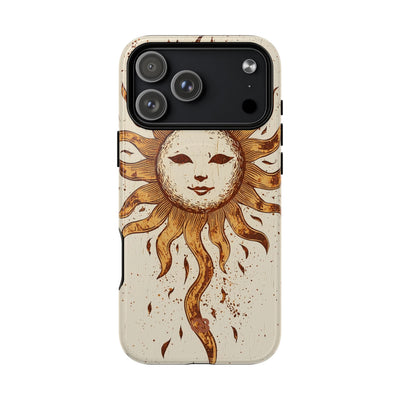 Rustic Solar Mask · Tough+ Phone Case for iPhone · Magsafe