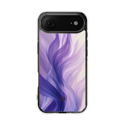 Amethyst Silk Waves · Impact Phone Case for iPhone · Magsafe