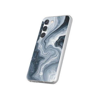 Suminagashi Ink Flow · Lite Phone Case for Samsung · Grey