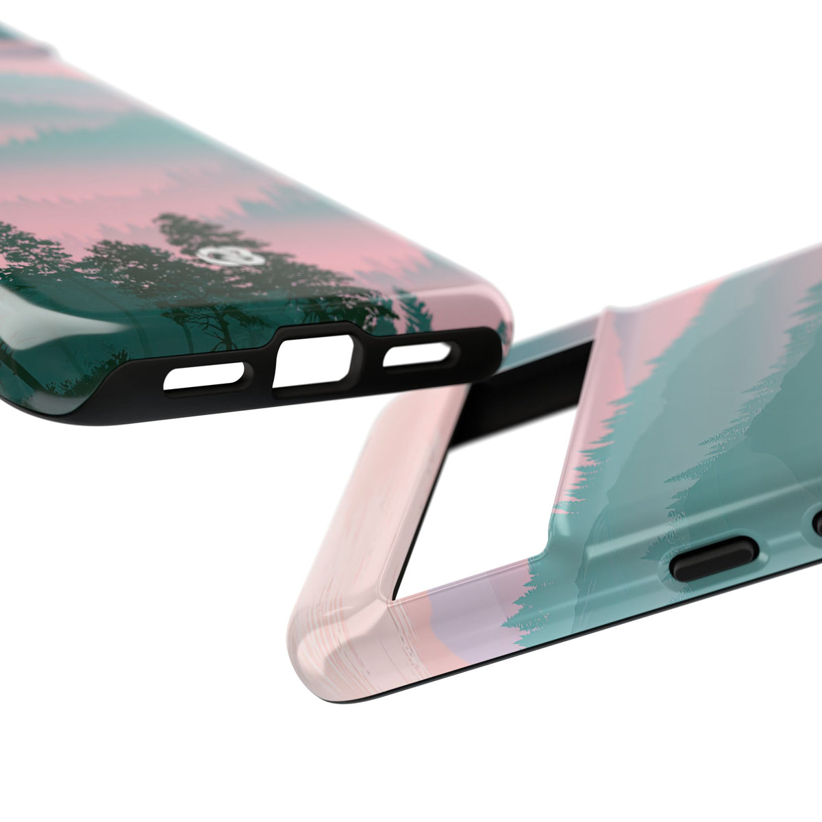 Alpine Horizon · Tough Phone Case for Pixel ·  Green
