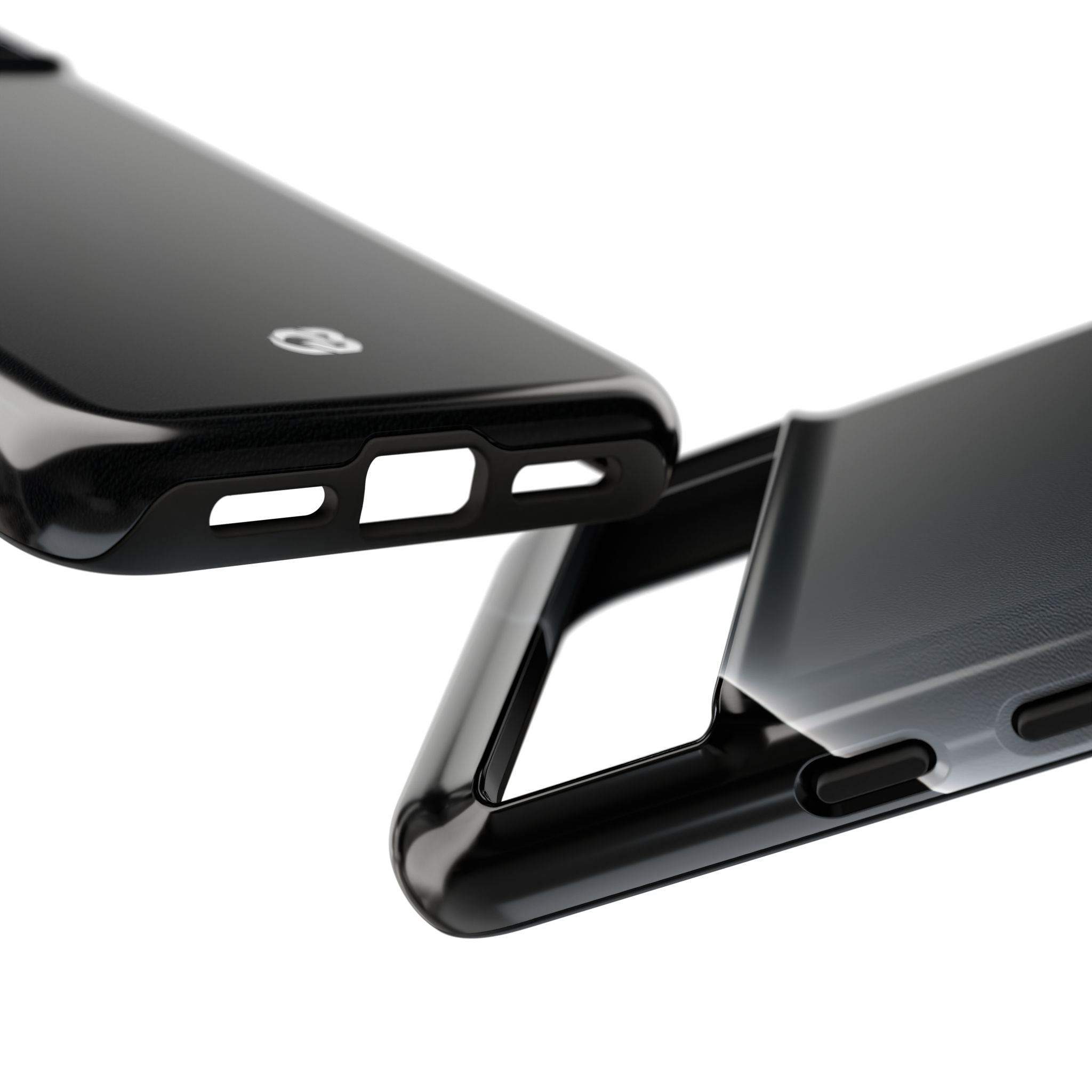 Black Tough Phone Case for Google Pixel - Obsidian Lunar Arch