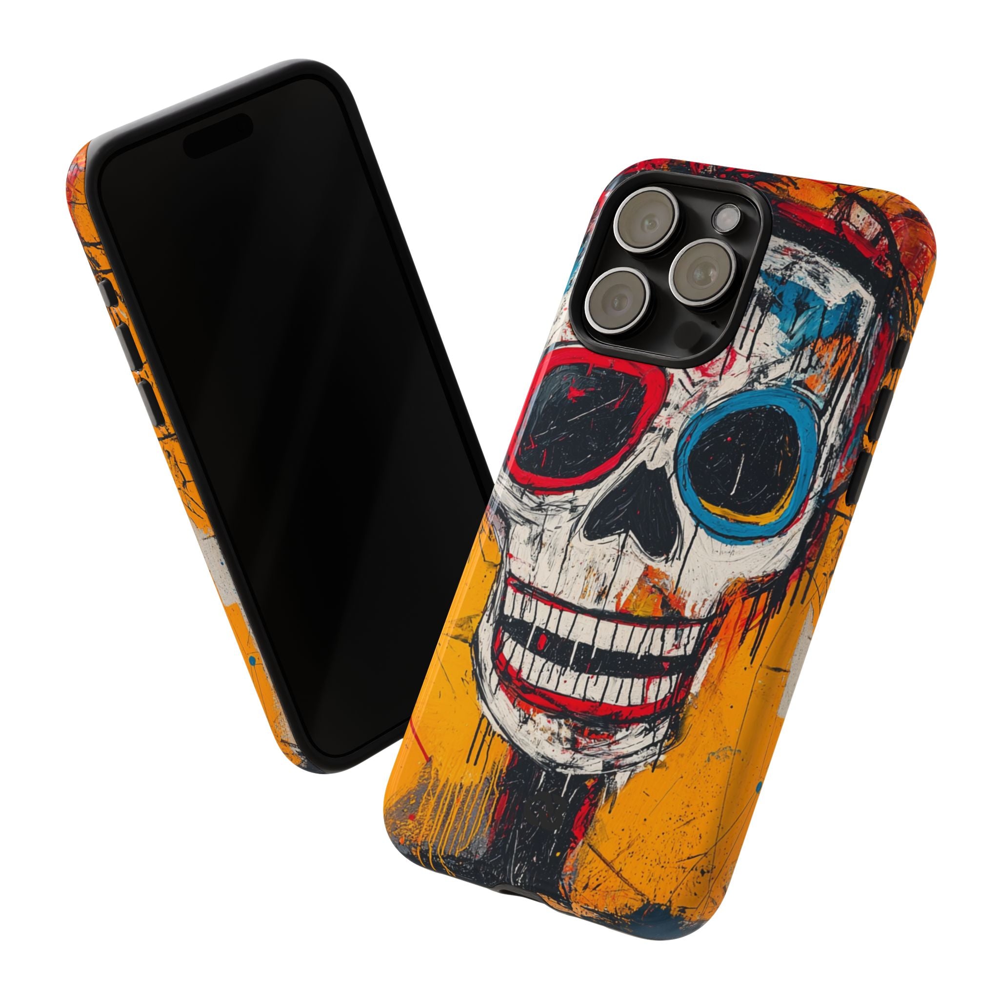 Vivid Graffiti Skull · Tough Phone Case for iPhone