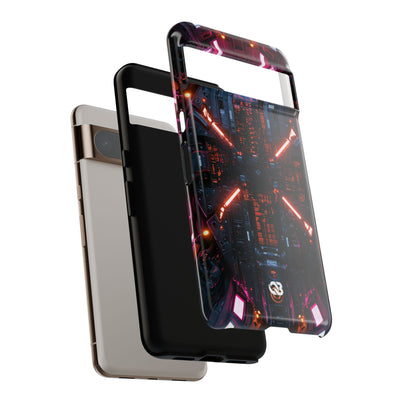 Cybernetic Reactor Core · Tough Phone Case for Pixel ·  Black