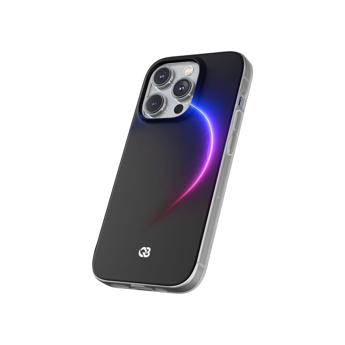 Luminous Eclipse · Lite Phone Case for iPhone ·  Black