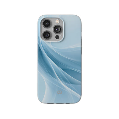 Blue Lite Phone Case for iPhone - Arctic Silk Drift