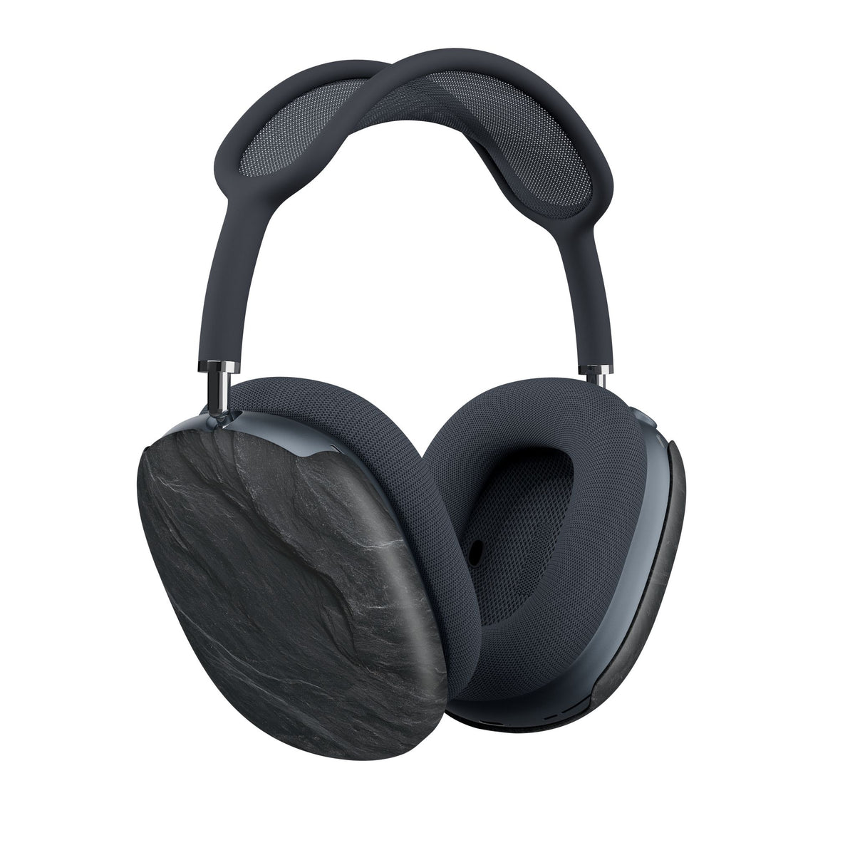Dark Slate Strata · Hard Case for AirPods Max · Black