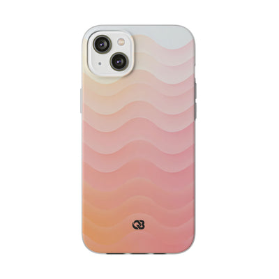 Blush Horizon Waves · Lite Phone Case for iPhone ·  Pink