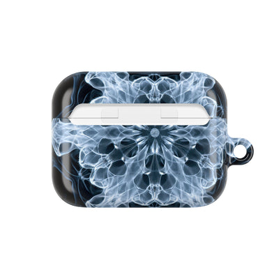 Orbital Radial Nebula · Hard Case for AirPods & AirPods Pro · Black