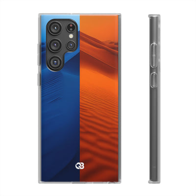 Split Dune Horizon · Soft Phone Case for Samsung