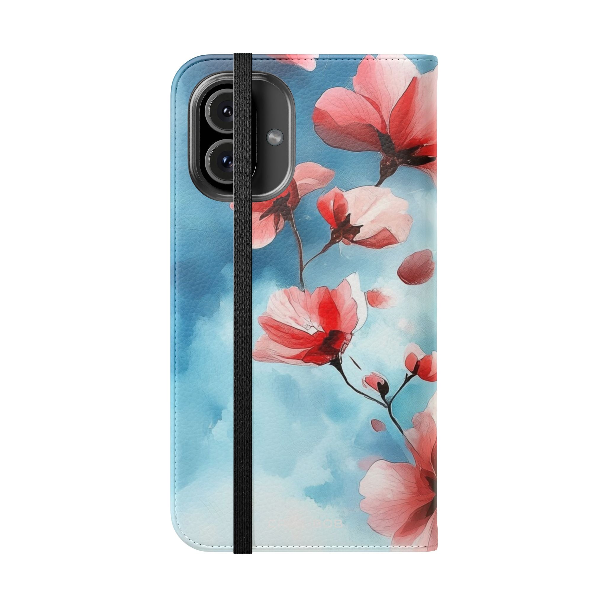 Pink Bloom Drift - iPhone 16 Plus -kotelo - Lompakko