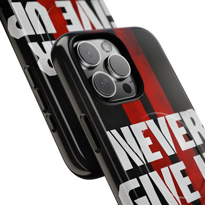 Crimson Grit Resolve · Tough+ Handyhülle für iPhone · Magsafe